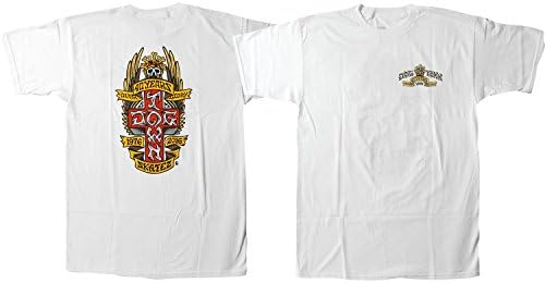 Dogtown Skateboards 40th Anniversary White Men's Short Sleeve T-Shirt - Small