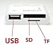 5 in 1 OTG Adapter Lightning 8 PIN to USB 2.0 Female, Ms/sd/ Tf/ M2 Smart Card Reader Combo Camera Connection Kit for Ipad 4/ Ipad Air /ipad Mini /Ipad Mini 2