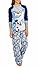 Disney Womens Frozen Olaf 2 Piece Fleece Pajama set