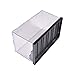 Nokere 3 Steps Display Case/Box Dustproof Showcase for Blocks Acrylic Plastic Display Assembly Transparent Clear Black Base Box for Kids 10.04X6.10X5.43 in