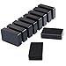 Elcoho 10 Pieces Plastic Waterproof Boxes Junction Case Compatible with Electronic Project 3.94 × 2.36 × 0.98 Inches, Black