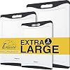 Extra Large Cutting Boards, Plastic Cutting Boards for Kitchen (Set of 3) Cutting Board Set Dishwasher Chopping Board…