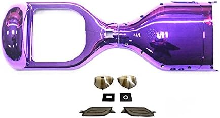 KRexpress 6.5 '' Chrome Color Outer Shell Cover Case Replacement for Self Balancing Board Scooter (Chrome Purple)