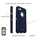 Rugged Protection OtterBox DEFENDER SERIES Case for iPhone 8 and iPhone 7 (NOT Plus) - Case Only - MINT DOT (TEMPEST BLUE/AQUA MINT/MINT DOT GRAPHIC)