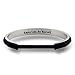 Zuo Bao Handstamped Inspirational Message Hair Tie Bracelet Stainless Steel Grooved Cuff Bangle for Women (Enjoy Life-S)