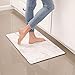 Simple Being Anti Fatigue Kitchen Floor Mat, Comfort Heavy Duty Standing Mats, Ergonomic Non-Toxic Waterproof PVC Non Slip Washable for Indoor Outdoor Home Office (Marble/Pebbles)