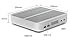 Ucaca Fanless Mini PC, Windows 10 Pro HTPC, NUC Intel i5-4200U CPU, 8GB RAM, 128GB SSD 1TB HDD, 4 USB 3.0, HDMI, WiFi (Silver 8G 128G+1TB)thumb 2