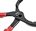 Bastex 12 inch Oil Filter Wrench Pliers - Long Handle Grip, Removes Filters up to 4 5/8