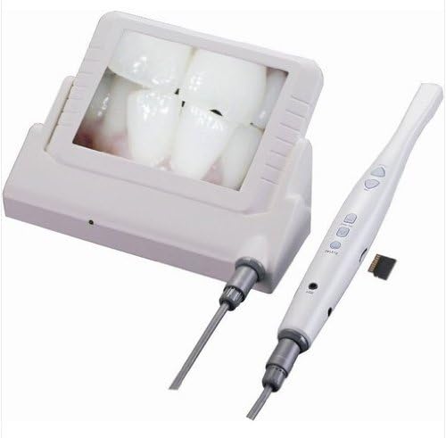 New Dental Wired CMOS Intraoral Camera 8inch LCD Monitor with SD Card M-868A