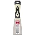 Hyde Tool 4-Inch Stiff Scraper - Stainless Steel, Double Hollow-Ground, Hammer Head End