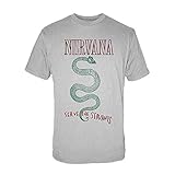 Nirvana Serve The Servants Serpent T-Shirt - White