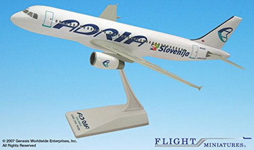 Flight Miniatures Adria Airways Slovenia Airbus A320-200 1:100 Scale Display Model 1999 Livery