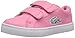 Lacoste Unisex-Child Infant's Straightset Sneaker, Pink/White, 9