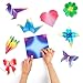 96 Sheets 12 Colors Square Origami Paper Folding Paper DIY Craft Paper Kid Gift，5.5 by 5.5 Inches