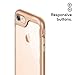 Caseology Skyfall Series iPhone 8 / 7 Cover Case with Clear Slim Protective for Apple iPhone 8 (2017) / iPhone 7 (2016) - Gold