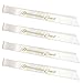 RibbonsNow Homecoming Court Sash Set of 4 (White) - Value Bundle – Made in The USA