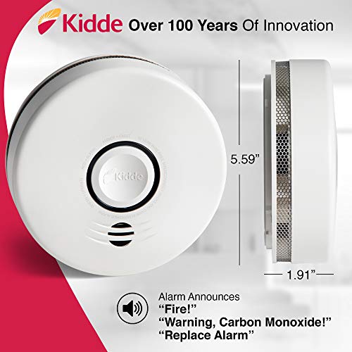 Kidde Smoke & Carbon Monoxide Detector, 10Year Battery, Interconnect