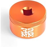 32mm Bike Fork Topcap Socket Tool for Fox Fork Series 36,38,40,Z1,Z2 (3/8" Drive)