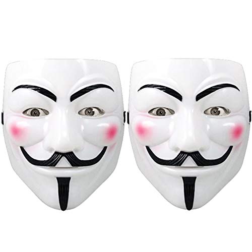 For Vendetta Mask - Hacker Mask for Costume Kids -