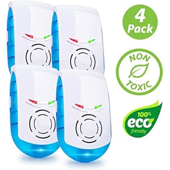 Livin Well Ultrasonic Pest Repeller Plug in – Electronic Indoor Mouse, Rat, Spider, Mice and Rodent Repeller Plug in, LED Pest Repellent Plug in Device ...