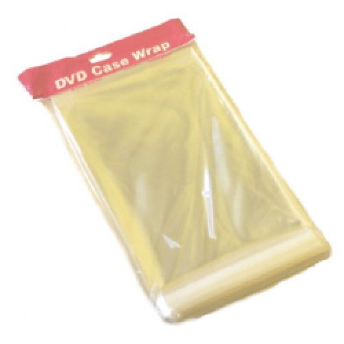 400 x DVD Case Wrapping Sleeves 14mm Covers Strong - 25 Microns Resealable