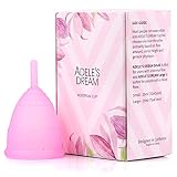 BPA/Dioxin Free Silicone Menstrual Cup with Bag (Pre-Birth, Pink)