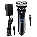 Bald Head Shaver, TURN RAISE 2 in 1 Electric Rechargeable Shaver 5 Headed Flex Shaver Special Design for Head Shaving and Face Shaving (Improve Quality, Strictly Testing One by One)