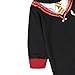 Crazybee 3Pcs Outfit Set Baby Boy Girl Infant Snuggle Rompers (3-6 Months), Black