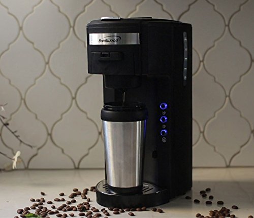 Brentwood Appliances TS-114 K-Cup Coffee Maker, White