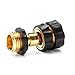No-Leaks Pressure Washer Garden Hose Quick Connect Set , 6 Male Connects + 2 Female Connects