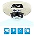 GW Security 5 Megapixel Sony Starvis HD 1920P PoE 1.9mm 160° Wide Angle Night Vision 2 Way Audio Security Mini Dome IP Camera Built-In Microphone and Micro SD slot, Audio Recording Power Over Ethernet