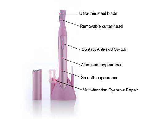 Electric Razor Hair Accessories Beard Trimmer Lady Shaver Eyebrow Trimming For Women Elitzia ETAE815 - Thumbnail 2