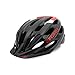 Giro Revel Adult Recreational Cycling Helmet - Universal Adult (54-61 cm), Black/Bright Red (2017)