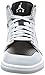 Nike Mens Air Jordan 1 Retro Mid Basketball Shoe Pure Platinum/White-Metallic Silver 10