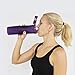 Hidrate Spark 2.0A Smart Water Bottle - New & Improved - Tracks Water Intake & Glows to Remind You to Stay Hydrated (Purple)