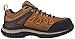 Skechers for Work Men's Dunmor 77070 Work Shoe,Brown Suede/Orange Trim,10 M US