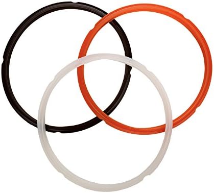 Cooking Lyfe Instant Pot Silicone Sealing Ring, Sweet and Savory Edition, Pack of 3