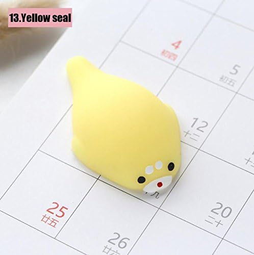 Lovely Yellow Seal Squishy Healing Squeeze Fun Kid Toy Gift Stress