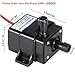 LEDGLE Submersible Pump Mini Electric Brushless Fountain Water Pumps Ultra-Quiet, IP68 Waterproof, Dual-Purpose Design for Fish Tank, Hydroponics, Aquaponics, Fountains, Ponds, Statuary, Aquariums