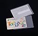 BeeSpring Click Down 10Pcs ID Cards Soft Clear Plastic Card Sleeves Protectors