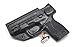 Concealment Express IWB Holster fits S&W Shield 45 | RH | CF BLK KYDEX | USA Made | Rounded Gear