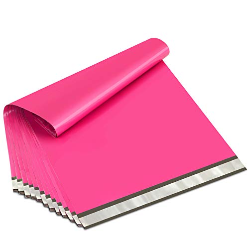 UCGOU Poly Mailers 19x24 Inch Hot Pink 100 Pack