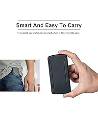 all sun, multímetro digital DMM Multi Tester Amp Ohm Volt medidor de diodo y prueba de continuidad, pequeño, tamaño de bolsillo