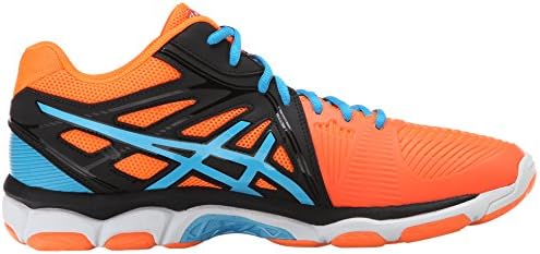 asics gel netburner ballistic orange