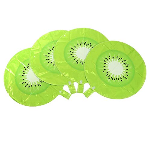 4pcs Fruits Balloons Foil Mylar Helium Aluminum Balloon for Wedding Birthday Party Baby Shower Party Decoration Favors Supplies (Kiwifruit) - Thumbnail 3