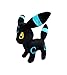 Pokemon: 10-inch Shiny Blue Umbreon Dark Eeveelution Rare Plush Doll