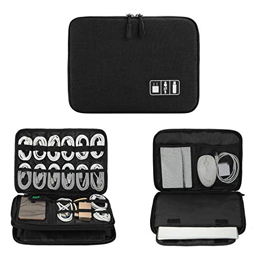 Electronics Organizer, Jelly Comb Electronic Accessories Cable