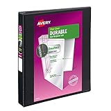 Avery Durable View 3 Ring Binder, 1 Inch EZD