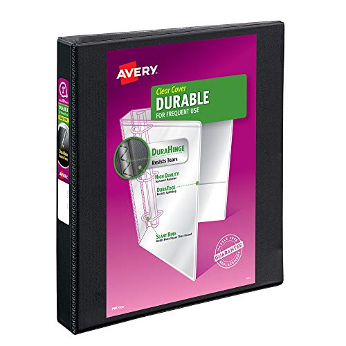 Avery Durable View 3 Ring Binder, 1 Inch EZD