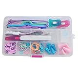 Seawhisper 74 PCS Knitting Crochet Sewing Accessories Supplies Tool Kit Cable Needles with Storage Case